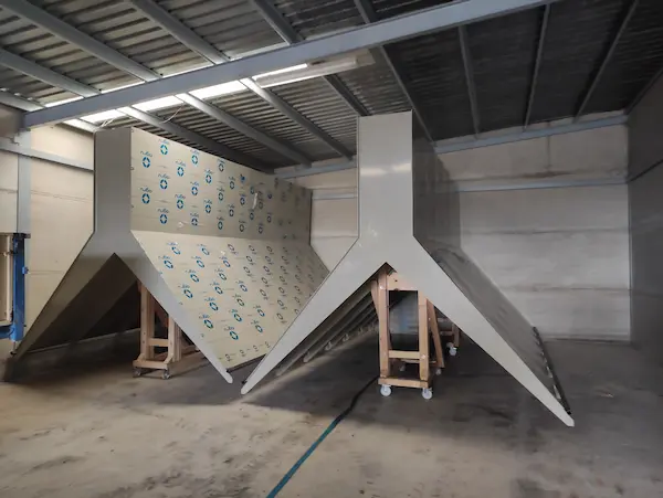 Campanas decantadoras de biogás fabricadas con polipropileno homopolímero (PP-H)
